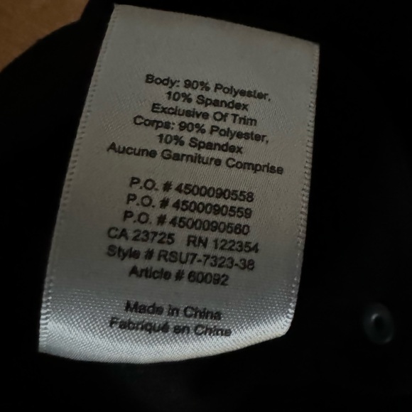 Aritzia Wilfred Free black suede-like mini skirt, size 2 - Picture 4 of 4